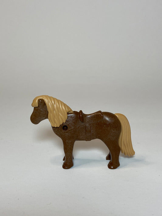 Playmobil Pony - hell braun - Ponyhof - Reiterhof - Zubehör - 0536