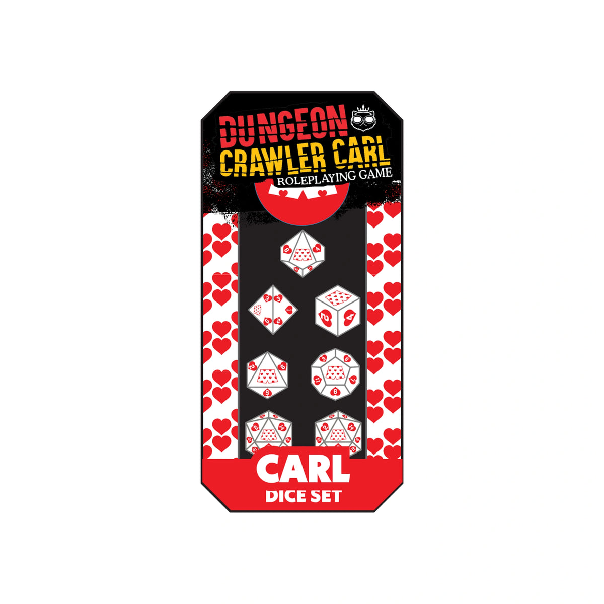 Dungeon Crawler Carl: Carl’s Enchanted Big Boi Boxers - Dice Set - Englisch