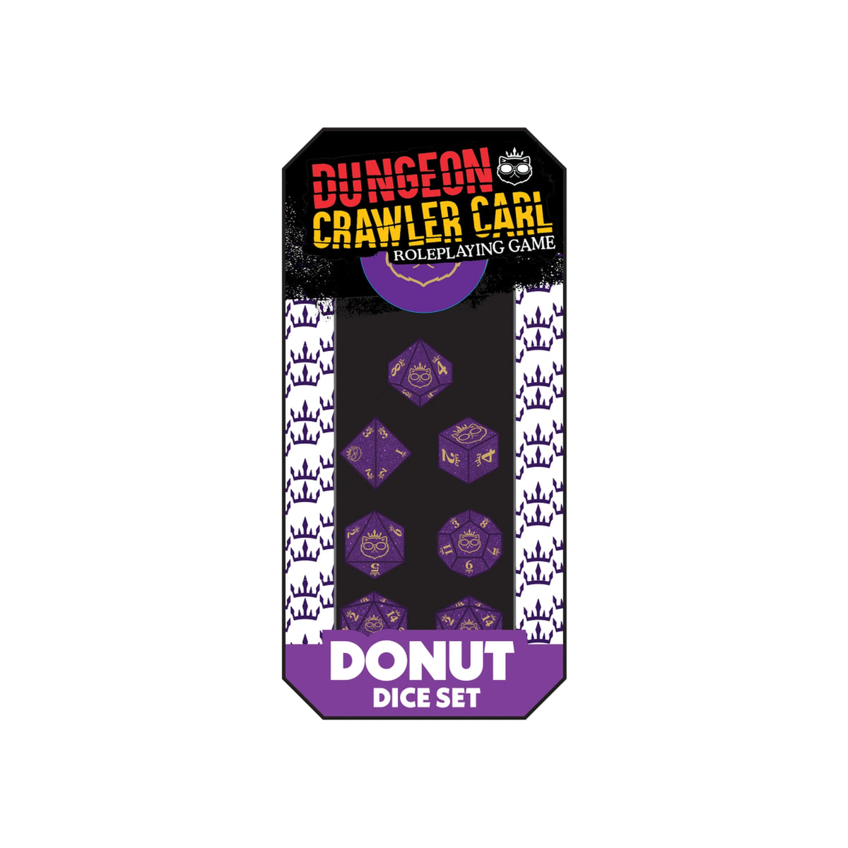 Dungeon Crawler Carl: Princess Donut’s Enchanted Crown of the Sepsis Whore - Dice Set - Englisch