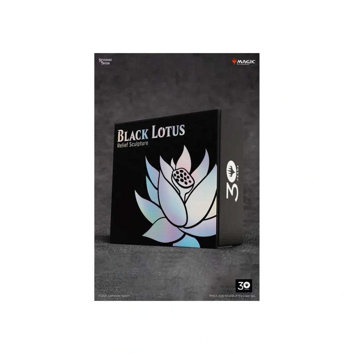 Gatherers' Tavern - Magic The Gathering - Black Lotus Relief Sculpture - Replica