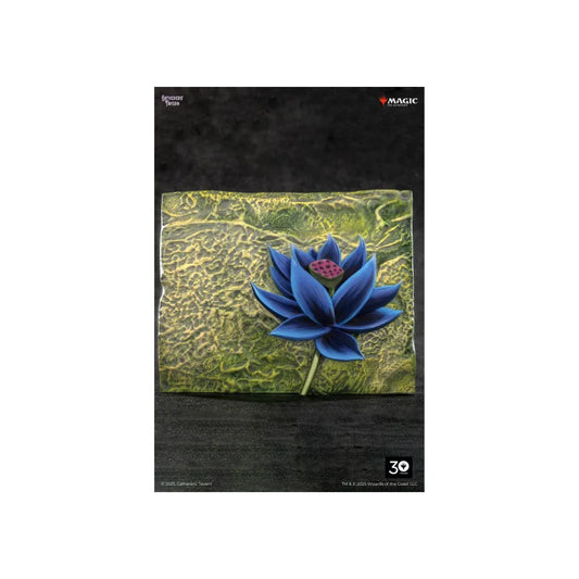 Gatherers' Tavern - Magic The Gathering - Black Lotus Relief Sculpture - Replica