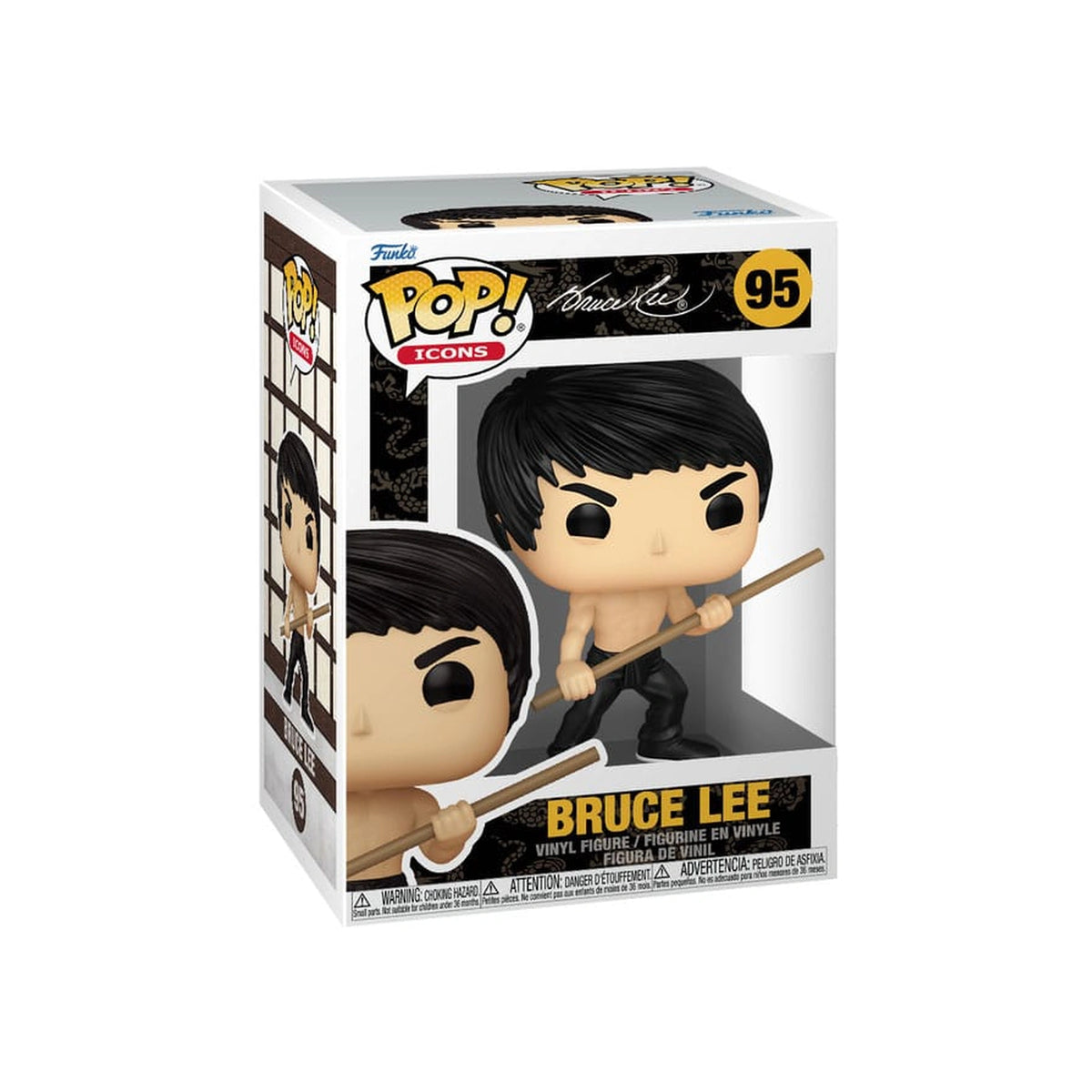 Funko POP! Icons - Bruce Lee (dynamic) #95
