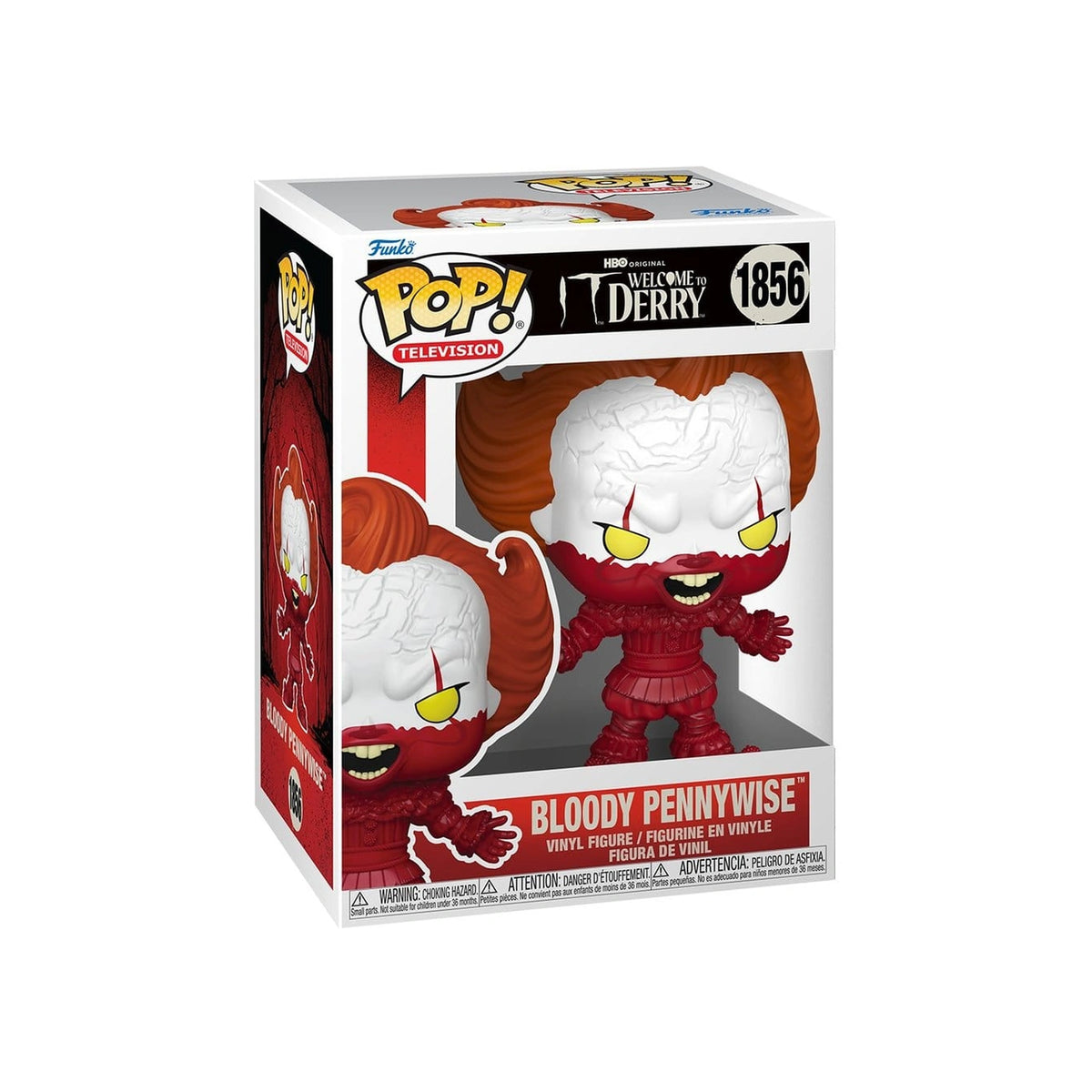 Funko POP! Television - Es: Welcome to Derry - Bloody Pennywise #1856