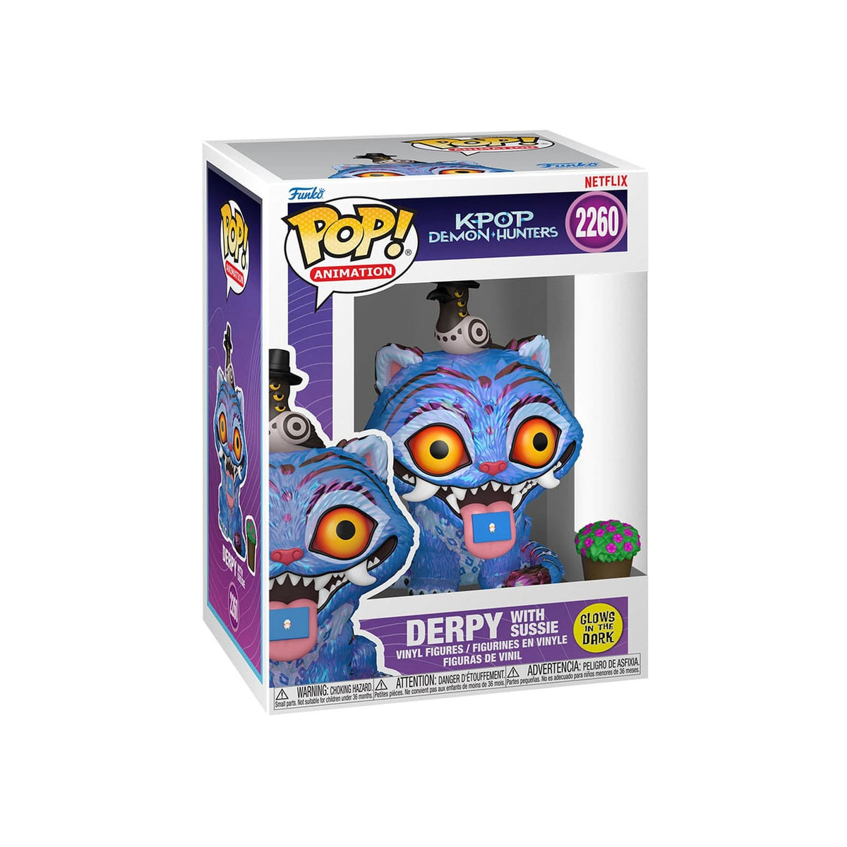Funko POP! Animation - K-Pop Demon Hunters - Derpy with Sussie #2260 *Glow in the Dark*