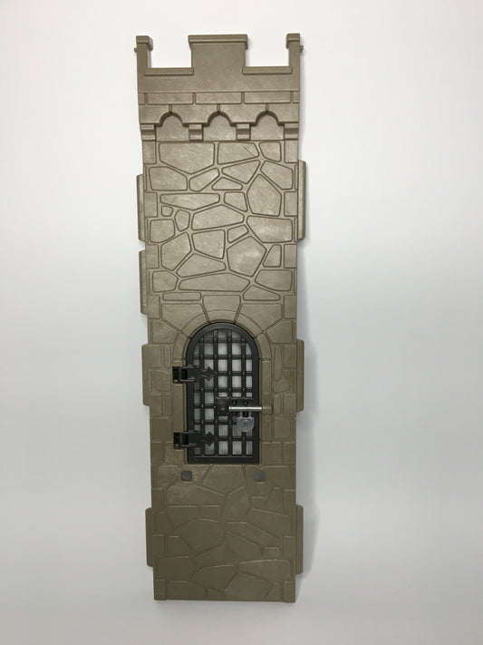 Playmobil Turmwand mit Gittertür - Ritterburg Königsburg der Löwenritter 6000 - C0656