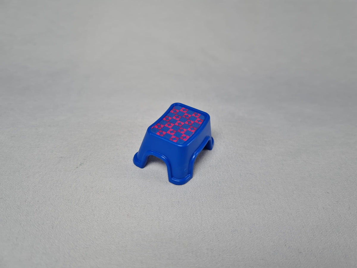 Playmobil blauer Hocker - Badezimmer - Zubehör - Ersatzteile - 0462