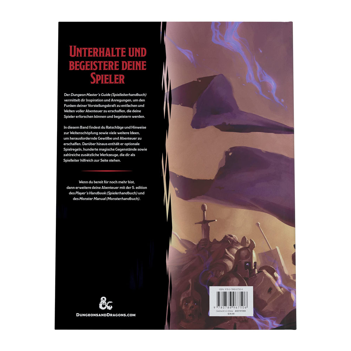 Dungeons & Dragons: Dungeon Master's Guide - Spielleiterhandbuch (Deutsch)