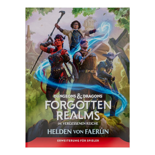 Dungeons & Dragons: Die Vergessenen Reiche - Helden von Faerûn - Spielerleitfaden - Deutsch