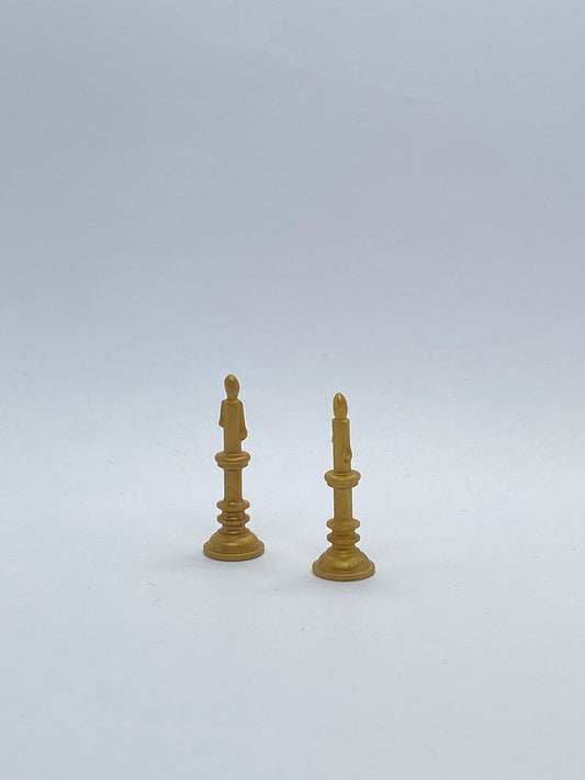 Playmobil 2x goldene Kerzen - Traumschloss - A0602 