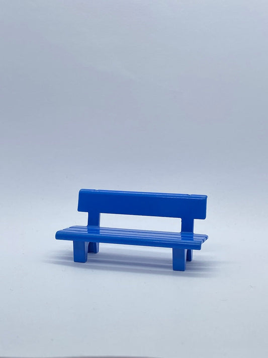 Playmobil Bank - Sitzbank - blau - A1055