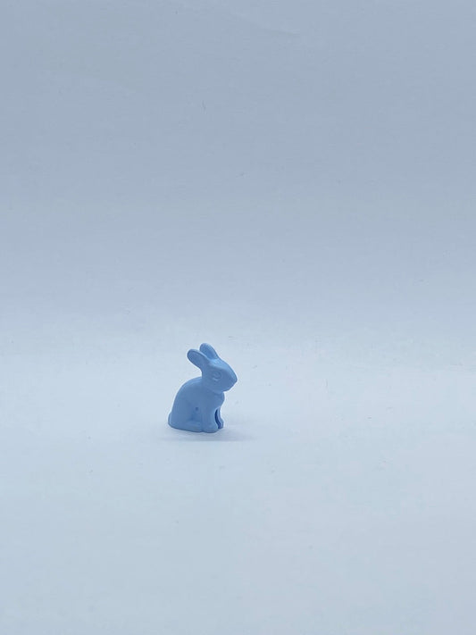 Playmobil Hase - hellblau - Sitzend - A1155
