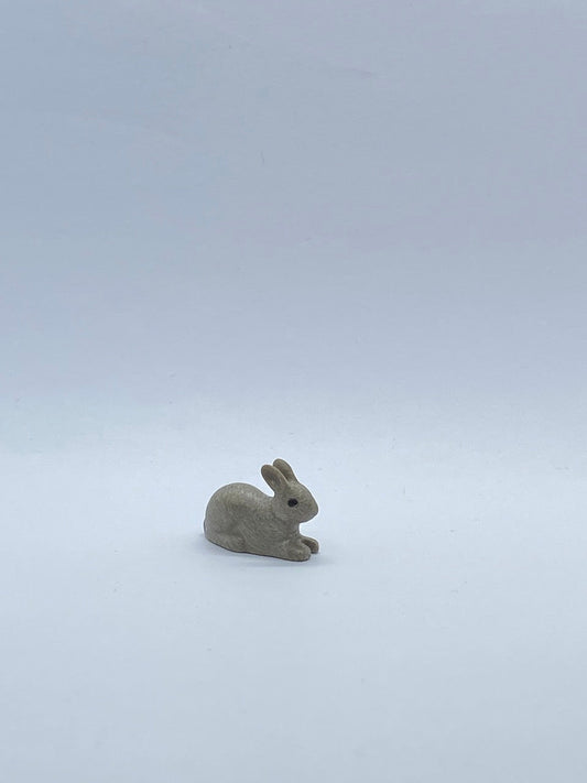 Playmobil Hase - grau - liegend - A1157