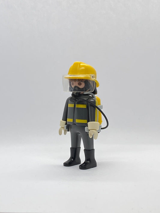 Playmobil Feuerwehrmann mit Sauerstoffflasche - Figur - A2059