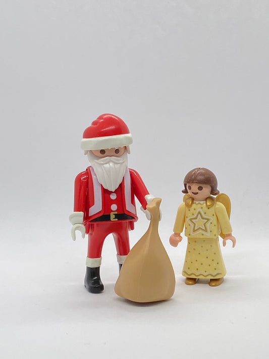 Playmobil Weihnachtsmann mit kleinem Weihnachtsengel - Weihnachten - A2277
