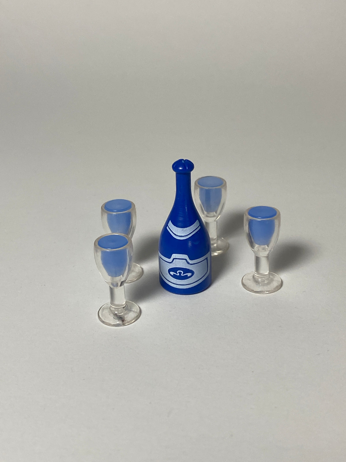 Playmobil Sektflache mit 4x Gläser - Hochzeit - Party - Zubehör - 0588