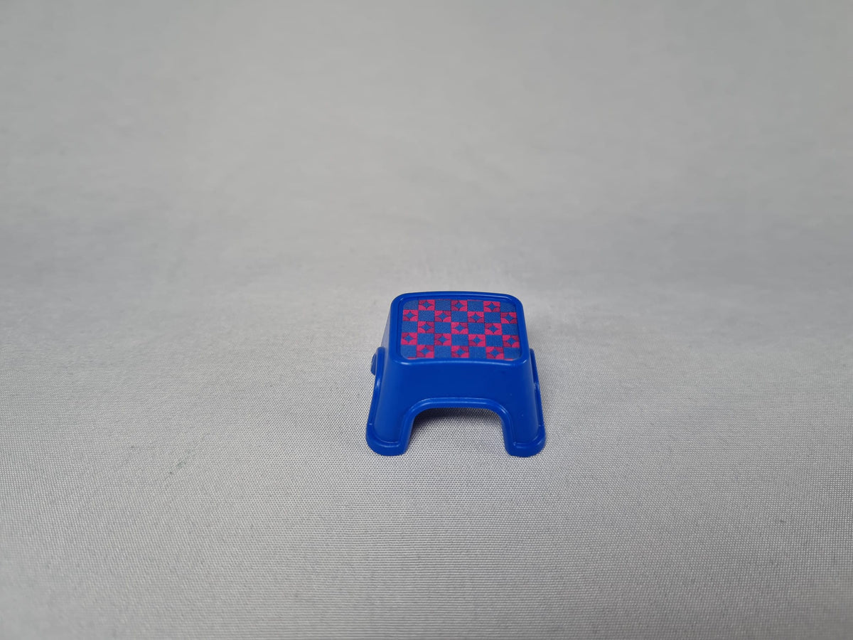 Playmobil blauer Hocker - Badezimmer - Zubehör - Ersatzteile - 0462