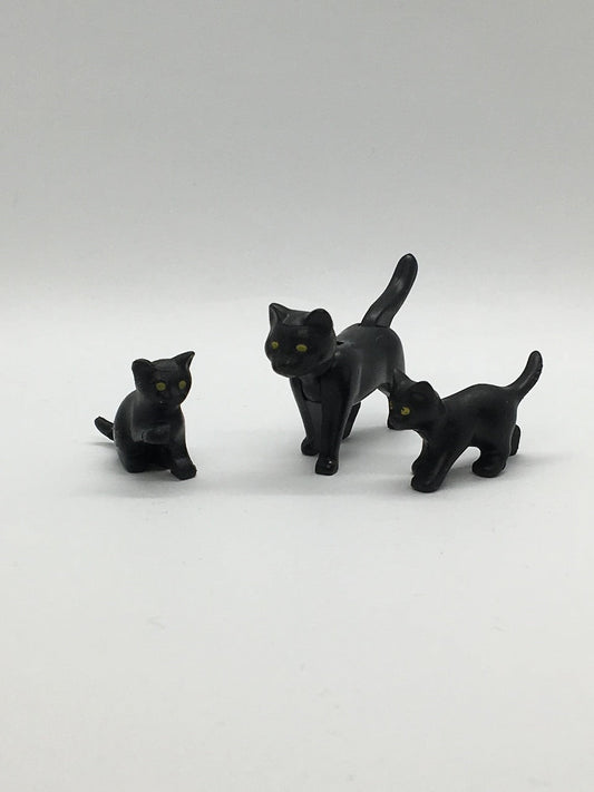 Playmobil Katze mit 2x Kitten - C2388
