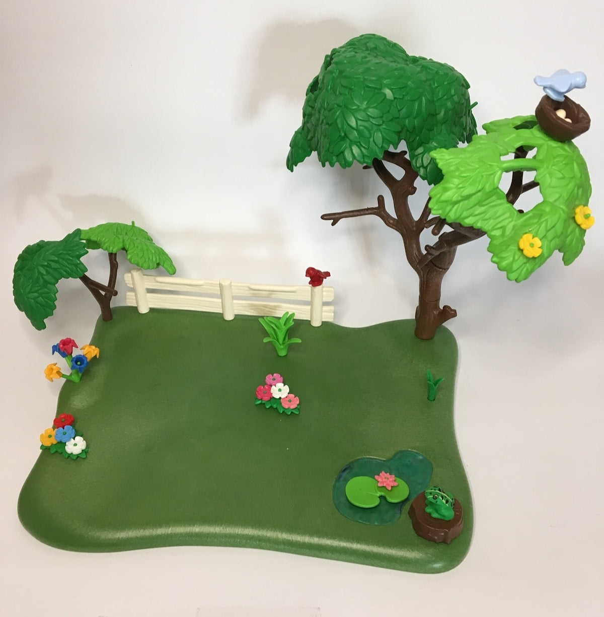 Playmobil große Grünfläche mit Baum und Blumen - C2581