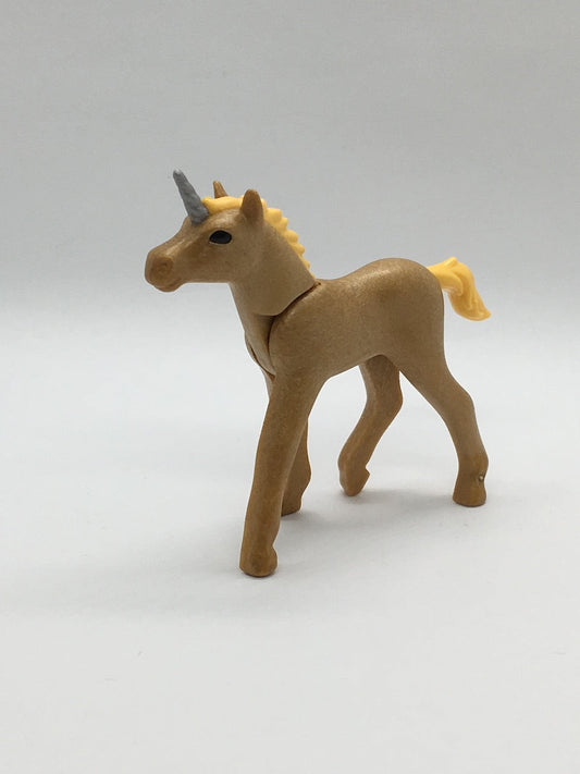 Playmobil kleines Einhorn - gold - C2636