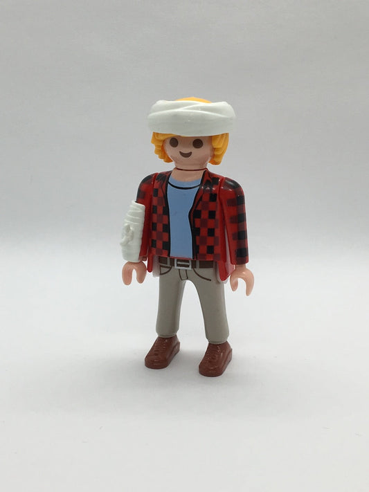 Playmobil Patient - Mann mit Verband - Krankenhaus - Figur - C2639