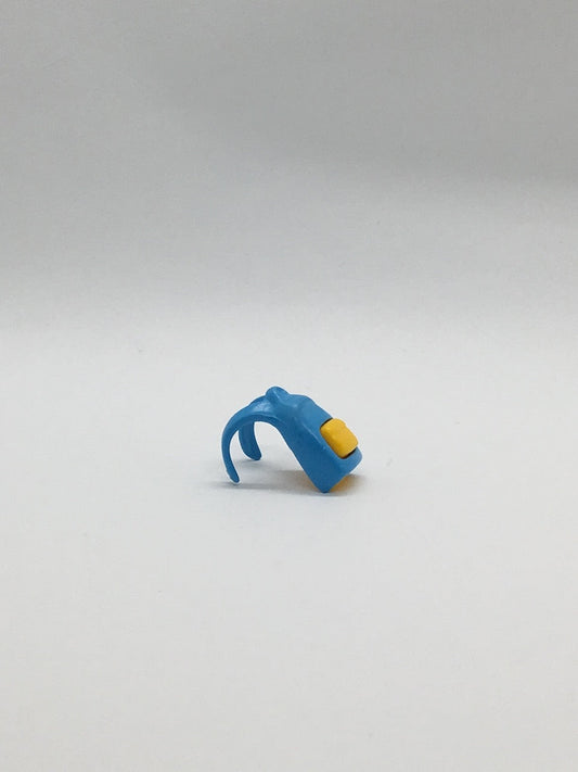 Playmobil kleiner Rucksack - Schulranzen - Schule - blau-gelb - C2757
