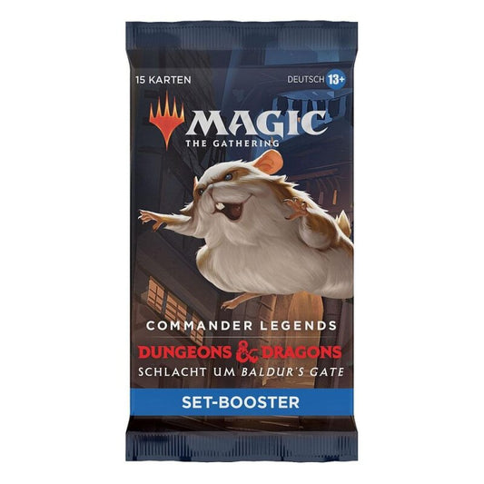 Magic the Gathering - Commander Legends: Schlacht um Baldur's Gate - Set-Booster (1 Booster) - DE