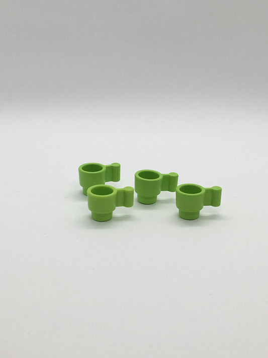 Playmobil 4x Tasse - hell grün - C1273