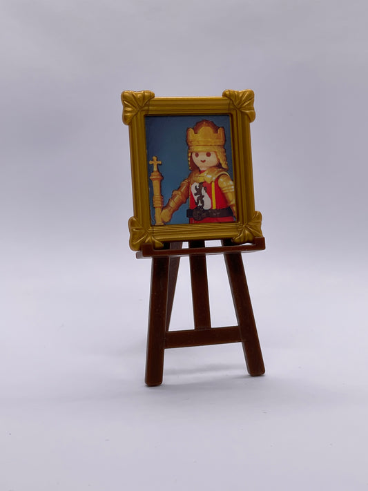 Playmobil Staffelei mit Bild - Gemälde - B0311