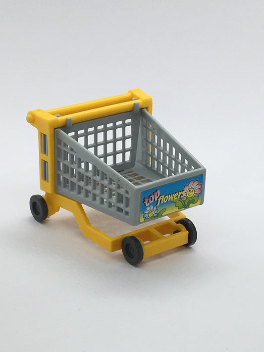 Playmobil Einkaufswagen - Zubehör - Ersatzteil - Shop - Baumarkt - Flora-Shop - 0035