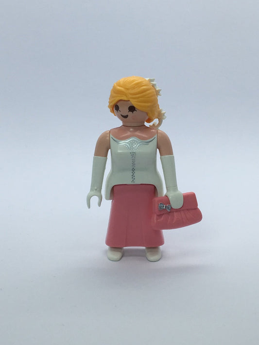 Playmobil Frau mit Kopfschmuck und Tasche - Figur - 0352