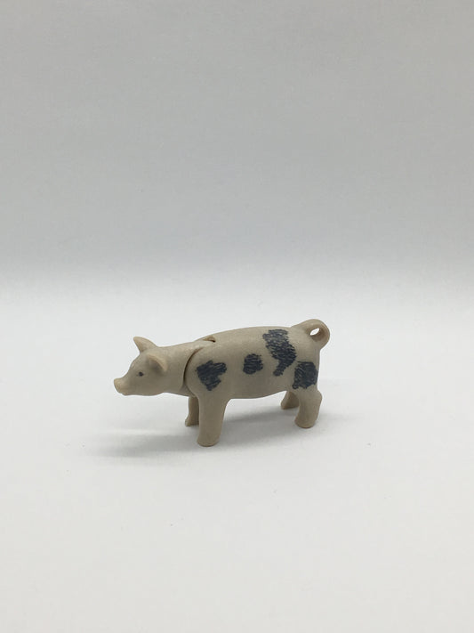 Playmobil Ferkel - grau gefleckt - C1455
