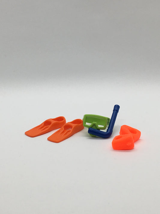 Playmobil Tauchausrüstung - Kind - Schwimmflossen - Tauchermaske - Schwimmflügel - C1625
