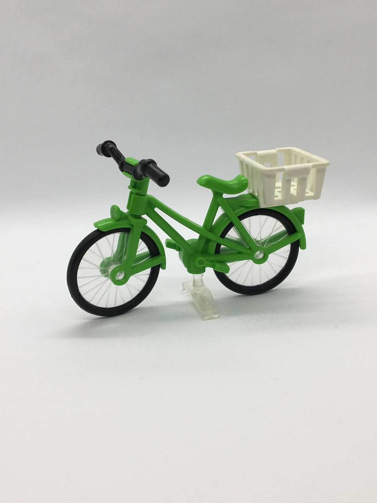 Playmobil Fahrrad mit Körbchen - grün - B0200