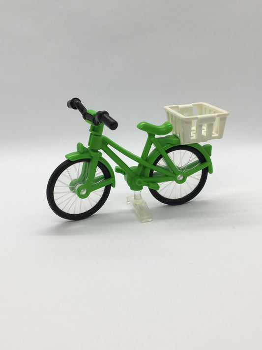 Playmobil Fahrrad mit Körbchen - grün - B0200