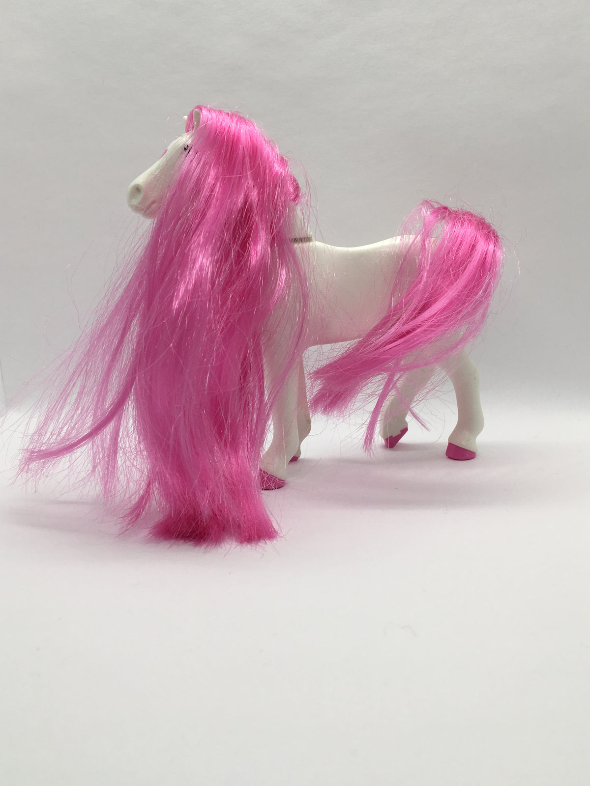 Playmobil Pferd - mit langer pinker Mähne - Tier - C1946