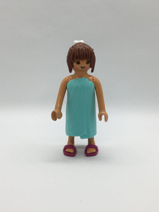 Playmobil Frau mit Handtuch und Badelatschen - Figur - A2052