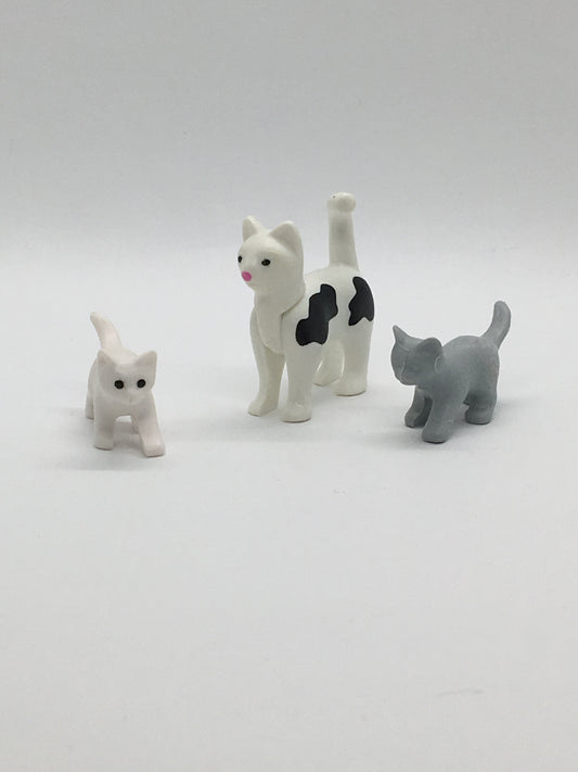 Playmobil Katze mit 2x Kitten - C2487