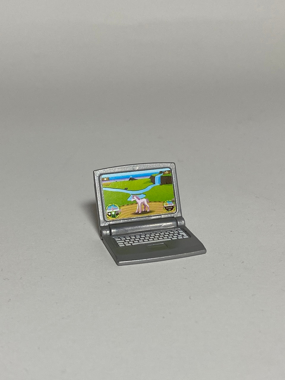 Playmobil Laptop - silber - 8960