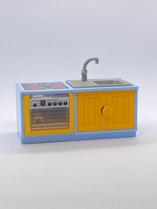 Playmobil Küchenzeile mit Herd - Spühle - Küche - 9826