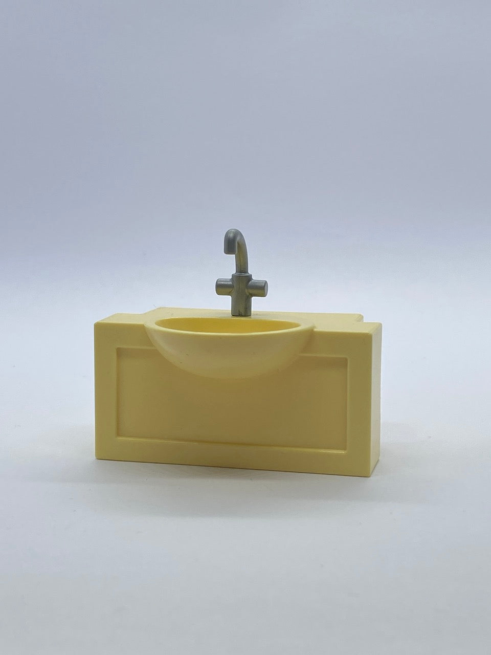 Playmobil Waschbecken Einsatz für Regalwand gelb – 9836