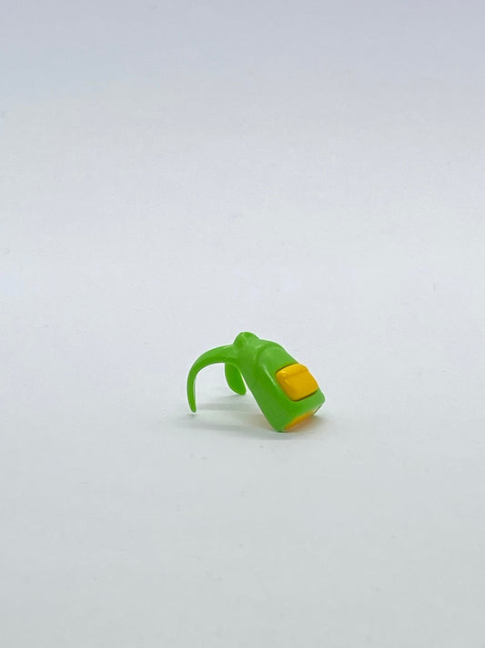 Playmobil Kinder - Schulranzen - grün-gelb - kleiner Rucksack - Schule - 9933