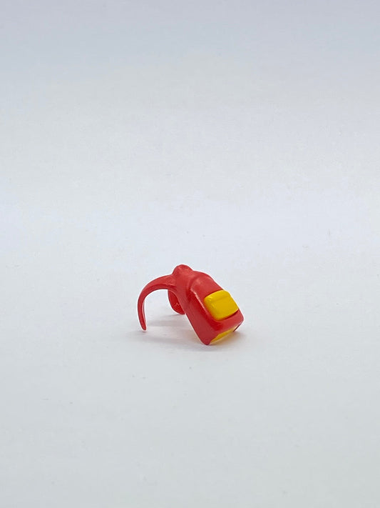 Playmobil Kinder - Schulranzen - rot-gelb - kleiner Rucksack - Schule - 9934