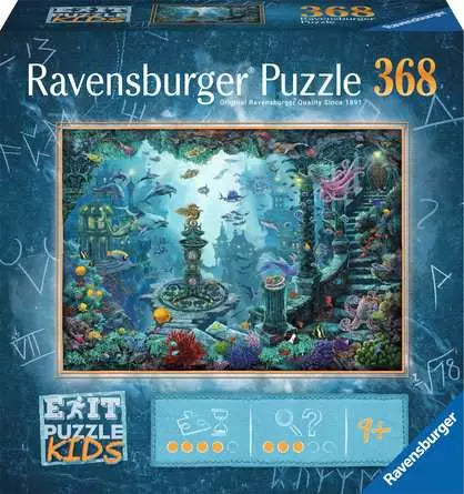 Ravensburger - Exit Puzzle Kids: Im Unterwasserreich (368 Teile)