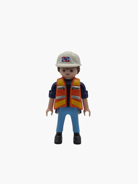 Playmobil  Mann mit Helm - Handwerker - Bauarbeiter - Figur - N1349