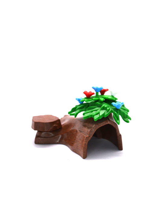 Playmobil Baumstamm mit Blumen - Pflanzen - P0263