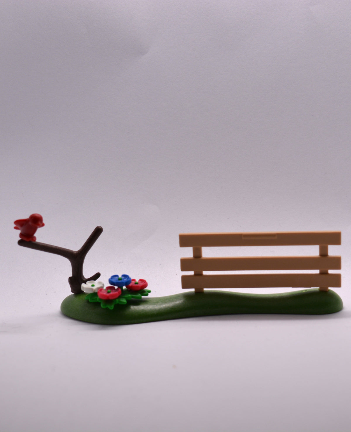 Playmobil - Grünfläche mit Zaun und Blumen - Pflanzen - P0317
