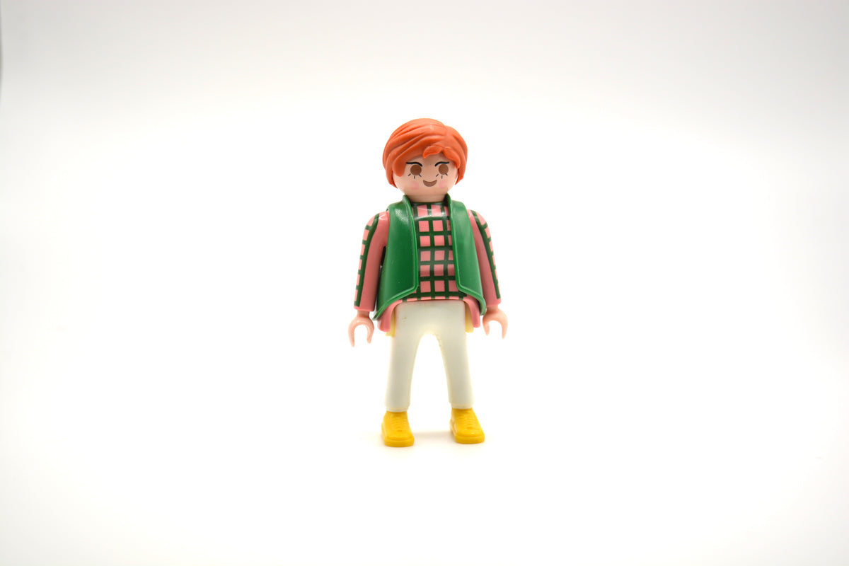 Playmobil Frau - mit Weste - P0686