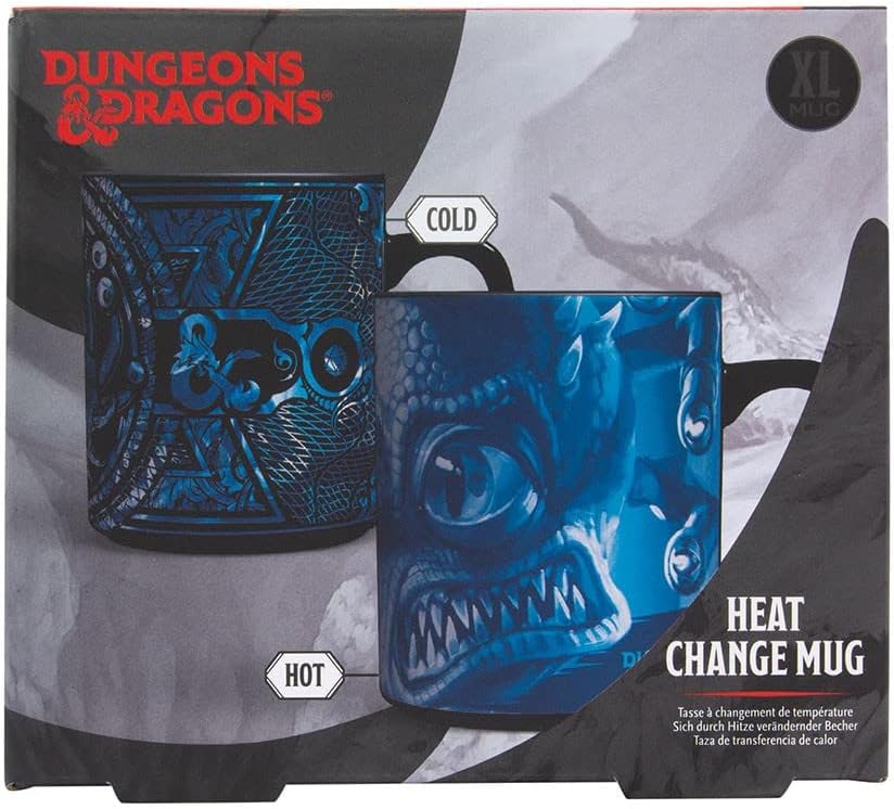 Dungeons & Dragons - Tasse mit Thermoeffekt - 550ml