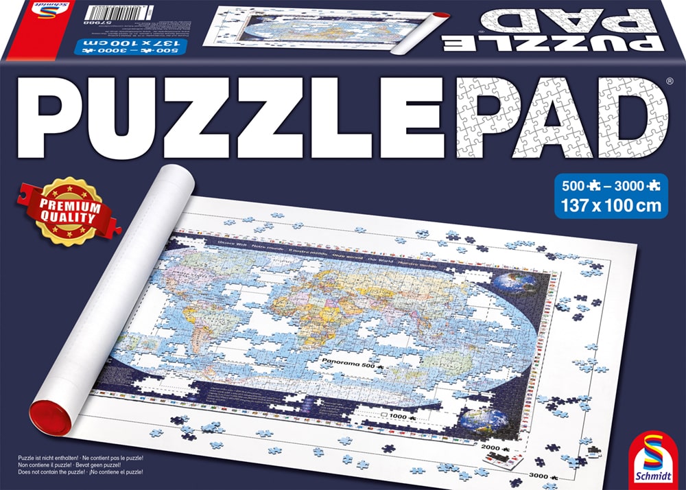 Schmidt Spiele - Puzzle Pad - 500 - 3000 Teile - 137x100 cm