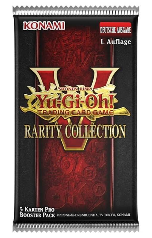 Yu-Gi-Oh! - Rarity Collection 5 - 1 Booster - 1. Auflage - Deutsch